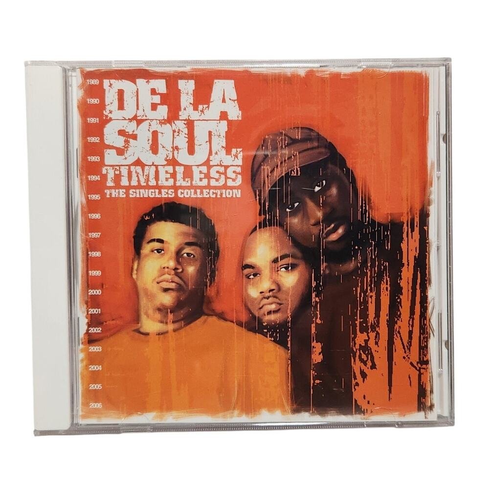De La Soul Timeless The Singles Promo Stamped Tested CD Tommy Boy 2003 Pre-owned